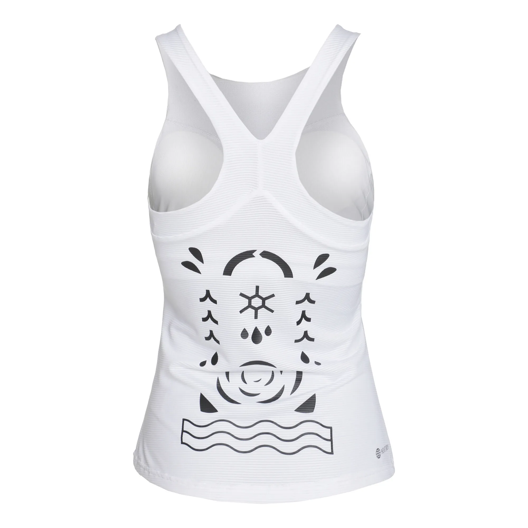 ADIDAS Paris Y Canottiera Donna - Bianco 2 ADIDAS Paris Y Canottiera Donna - Bianco - immagine 2