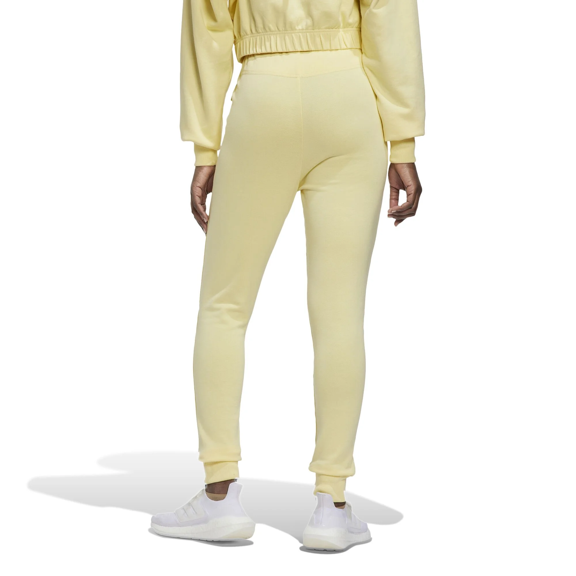 ADIDAS Studio Lounge High Waist Pantalone Da Allenamento Donna - Giallo 3 ADIDAS Studio Lounge High Waist Pantalone Da Allenamento Donna - Giallo - immagine 3