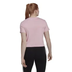 ADIDAS 3 Stripes Cropped Maglietta Donna - Rosa -Negozio di articoli sportivi da tennis 17281000 14