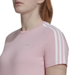 ADIDAS 3 Stripes Cropped Maglietta Donna - Rosa -Negozio di articoli sportivi da tennis 17281000 16
