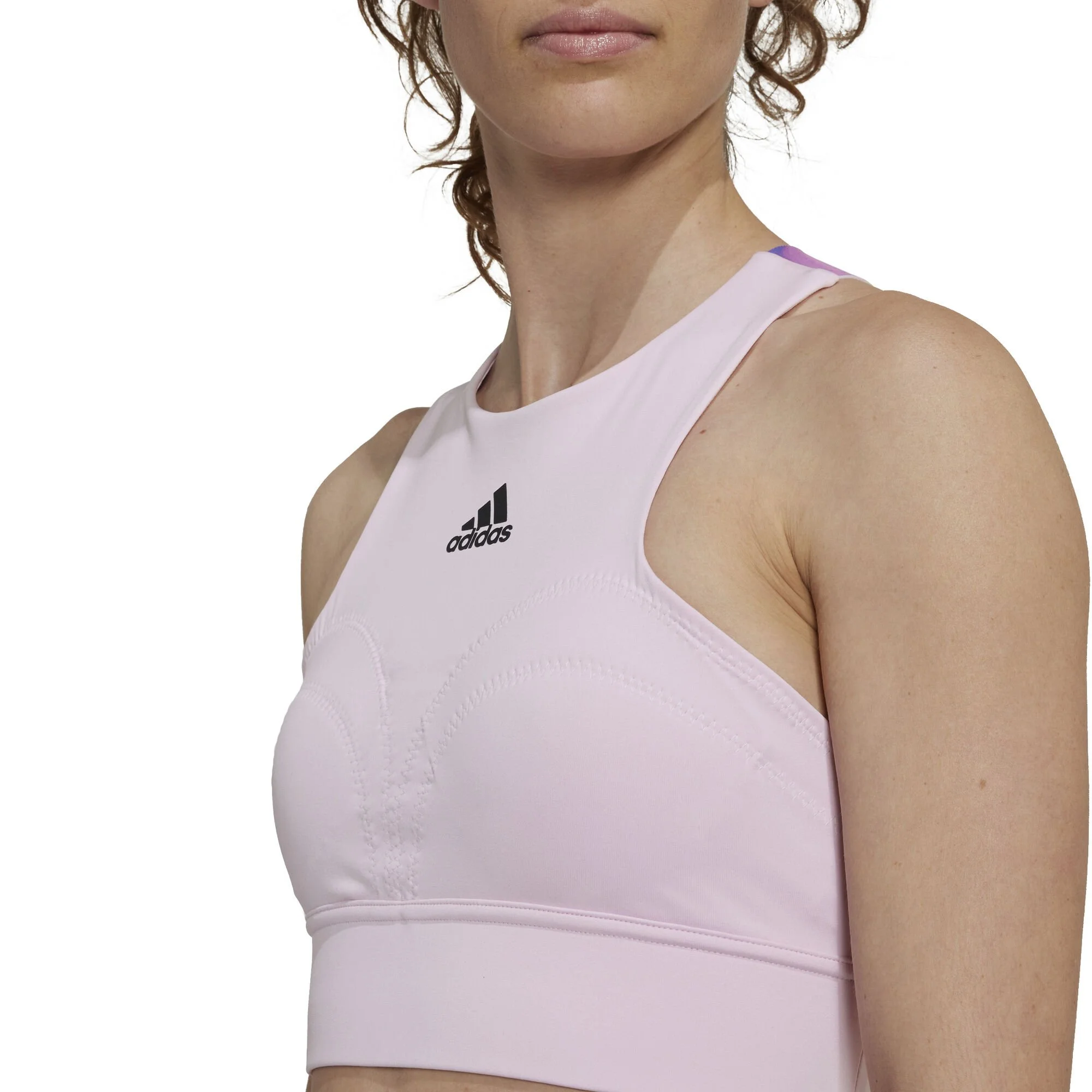 ADIDAS US Series Cropped Reggiseni Sportivi Donna - Rosa 6 ADIDAS US Series Cropped Reggiseni Sportivi Donna - Rosa - immagine 6