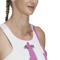 ADIDAS New York Y Canottiera Donna - Bianco, Lilla 10 ADIDAS New York Y Canottiera Donna - Bianco, Lilla -Negozio di articoli sportivi da tennis 17310000 16