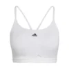ADIDAS Aeroreact Low-Support Padded Reggiseni Sportivi Donna - Bianco