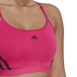 ADIDAS Aeroreact Low-Support 3 Stripes Reggiseni Sportivi Donna - Rosa -Negozio di articoli sportivi da tennis 17402000 18