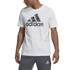 ADIDAS Camo Maglietta Uomini - Bianco -Negozio di articoli sportivi da tennis 17421000 15