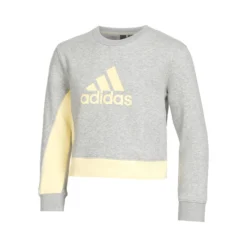 ADIDAS Badge Of Sport Cotton Tuta Da Allenamento Ragazze - Grigio -Negozio di articoli sportivi da tennis 17572000 10