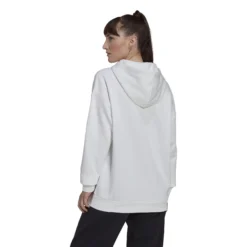 ADIDAS Essentials Logo Boyfriend Fleece Felpa Con Cappuccio Donna - Bianco -Negozio di articoli sportivi da tennis 17732000 14