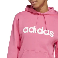ADIDAS Essentials Linear Felpa Con Cappuccio Donna - Rosa, Bianco -Negozio di articoli sportivi da tennis 17766000 16
