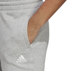 ADIDAS Essentials Linear French Terry Cuffed Pantalone Da Allenamento Donna - Grigio Chiaro, Bianco -Negozio di articoli sportivi da tennis 17768000 16