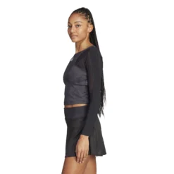 ADIDAS Paris Crop Manica Lunga Donna - Grigio Scuro, Nero 10 ADIDAS Paris Crop Manica Lunga Donna - Grigio Scuro, Nero -Negozio di articoli sportivi da tennis 17825000 15