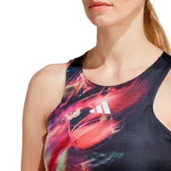 ADIDAS Melbourne Y- Canottiera Donna - Nero, Multicolore -Negozio di articoli sportivi da tennis 17826000 16