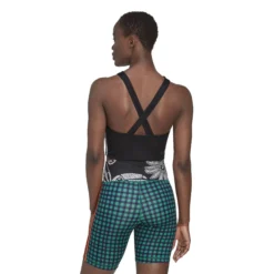 ADIDAS AEROREADY Made For Training 3-Stripes Crop Canottiera Donna - Nero, Bianco -Negozio di articoli sportivi da tennis 17837000 14