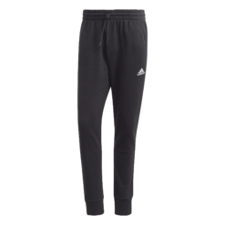 ADIDAS Small Logo French Terry Tapered Cuff Pantalone Da Allenamento Uomini - Nero