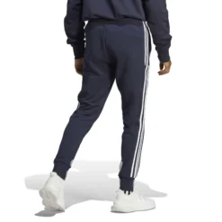 ADIDAS Essentials French Terry Tapered Cuff 3-Stripes Pantalone Da Allenamento Uomini - Blu Scuro, Bianco -Negozio di articoli sportivi da tennis 17902000 14