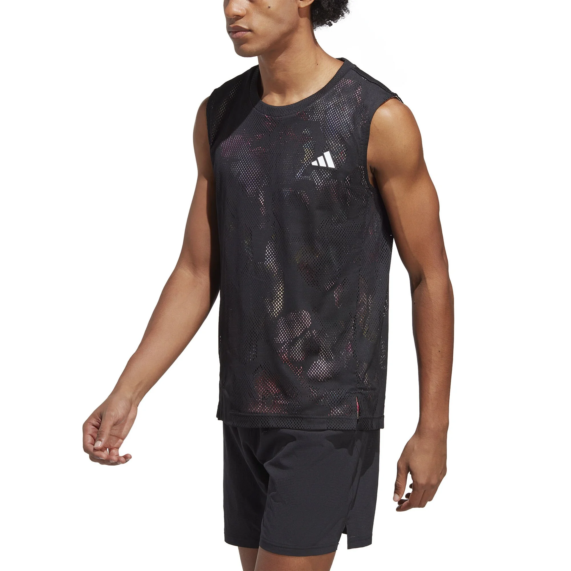 ADIDAS Melbourne Canottiera Uomini - Nero, Multicolore 11 ADIDAS Melbourne Canottiera Uomini - Nero, Multicolore - immagine 11