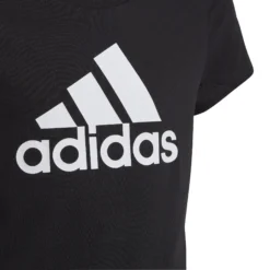 ADIDAS Essentials Big Logo Maglietta Ragazze - Nero, Bianco -Negozio di articoli sportivi da tennis 18121000 10