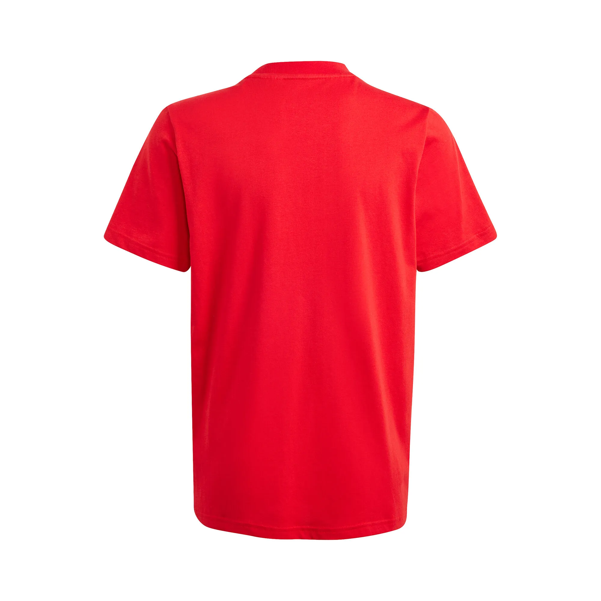 ADIDAS Big Logo Maglietta Ragazzi - Rosso, Nero 2 ADIDAS Big Logo Maglietta Ragazzi - Rosso, Nero - immagine 2