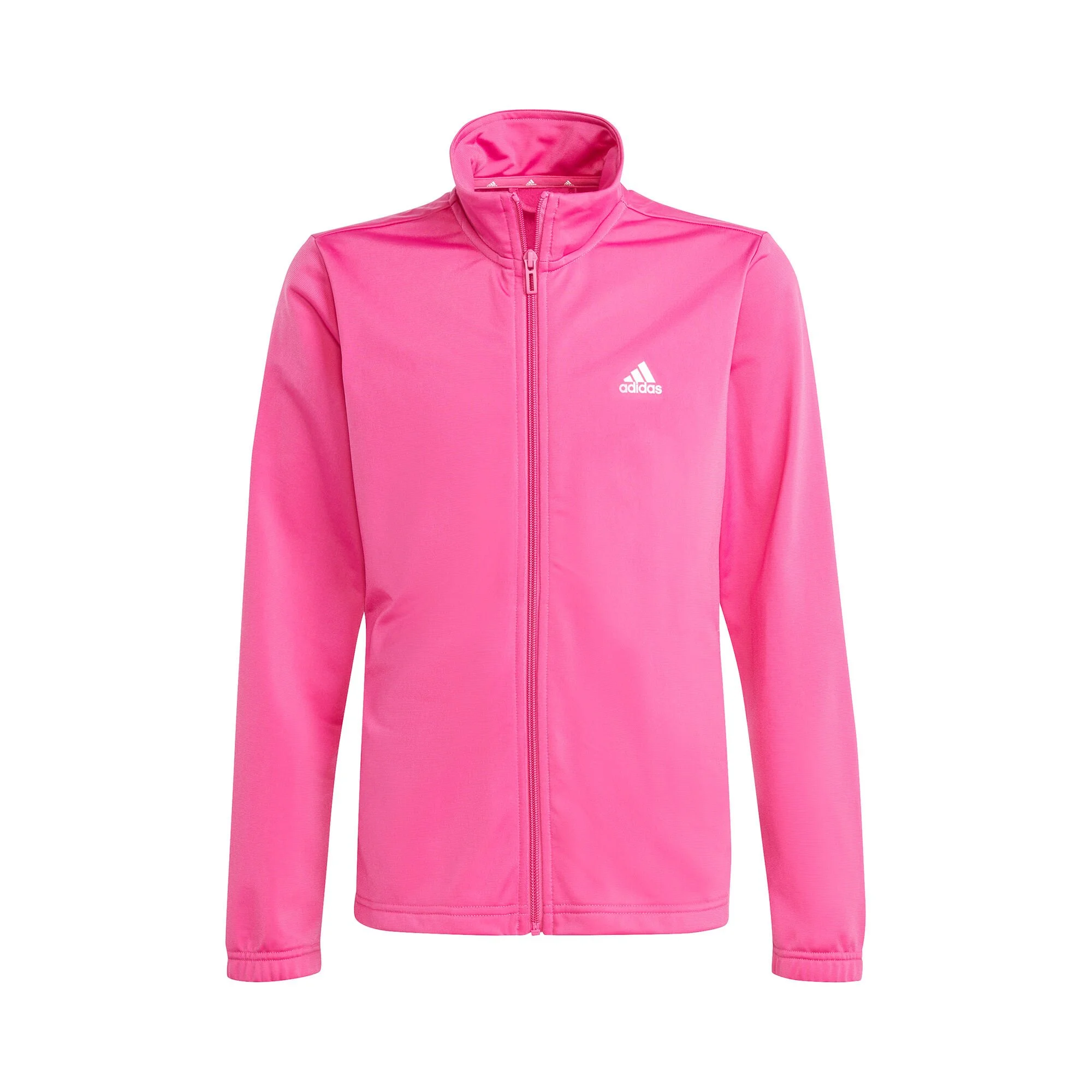 ADIDAS Big Logo Tracksuit Tuta Da Allenamento Ragazze - Berry, Nero 2 ADIDAS Big Logo Tracksuit Tuta Da Allenamento Ragazze - Berry, Nero - immagine 2