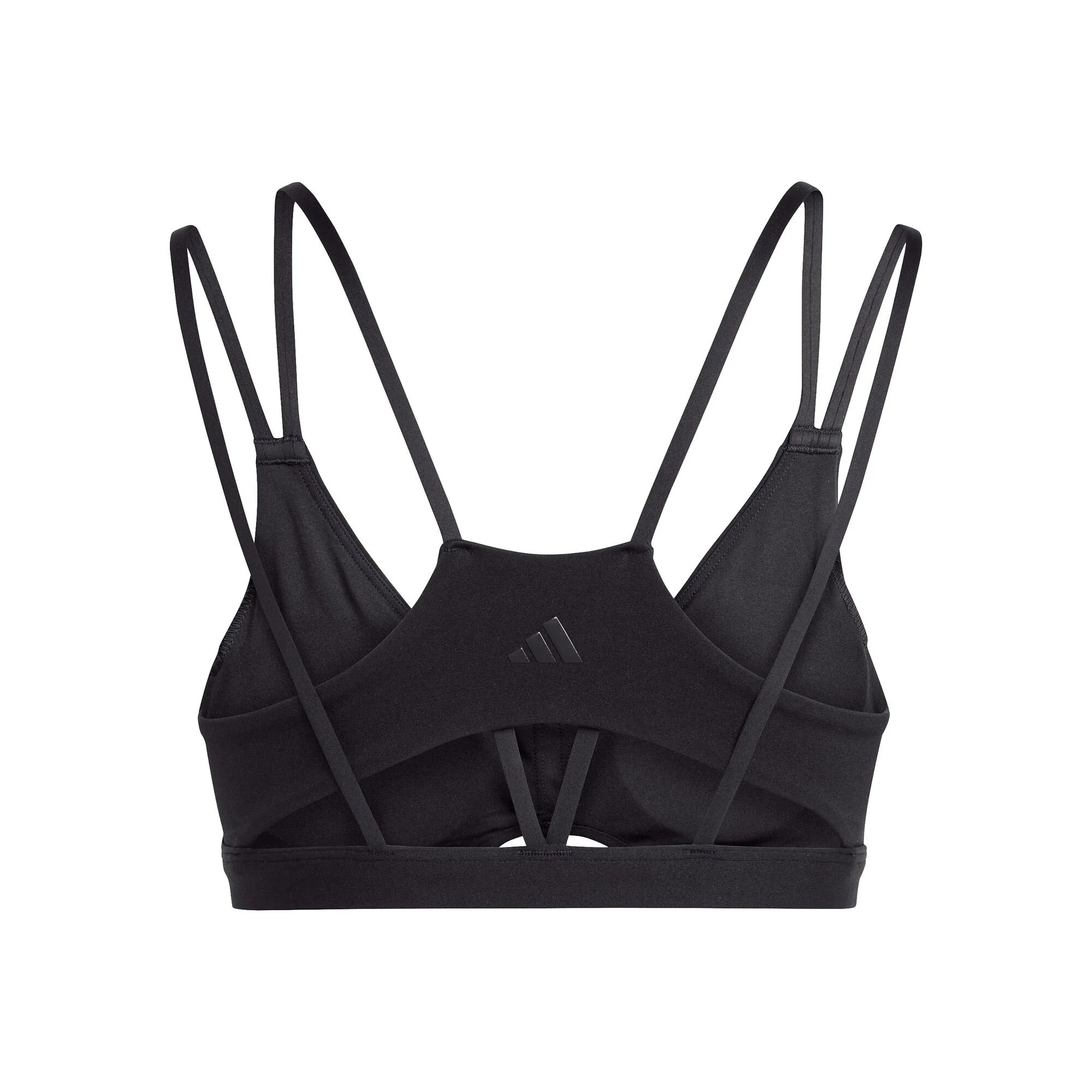 ADIDAS YO Long Studio Low-Support Reggiseni Sportivi Donna - Nero 2 ADIDAS YO Long Studio Low-Support Reggiseni Sportivi Donna - Nero - immagine 2