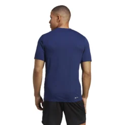 ADIDAS Training Essential Feel Ready Logo Maglietta Uomini - Blu Scuro, Bianco 8 ADIDAS Training Essential Feel Ready Logo Maglietta Uomini - Blu Scuro, Bianco -Negozio di articoli sportivi da tennis 18531000 14