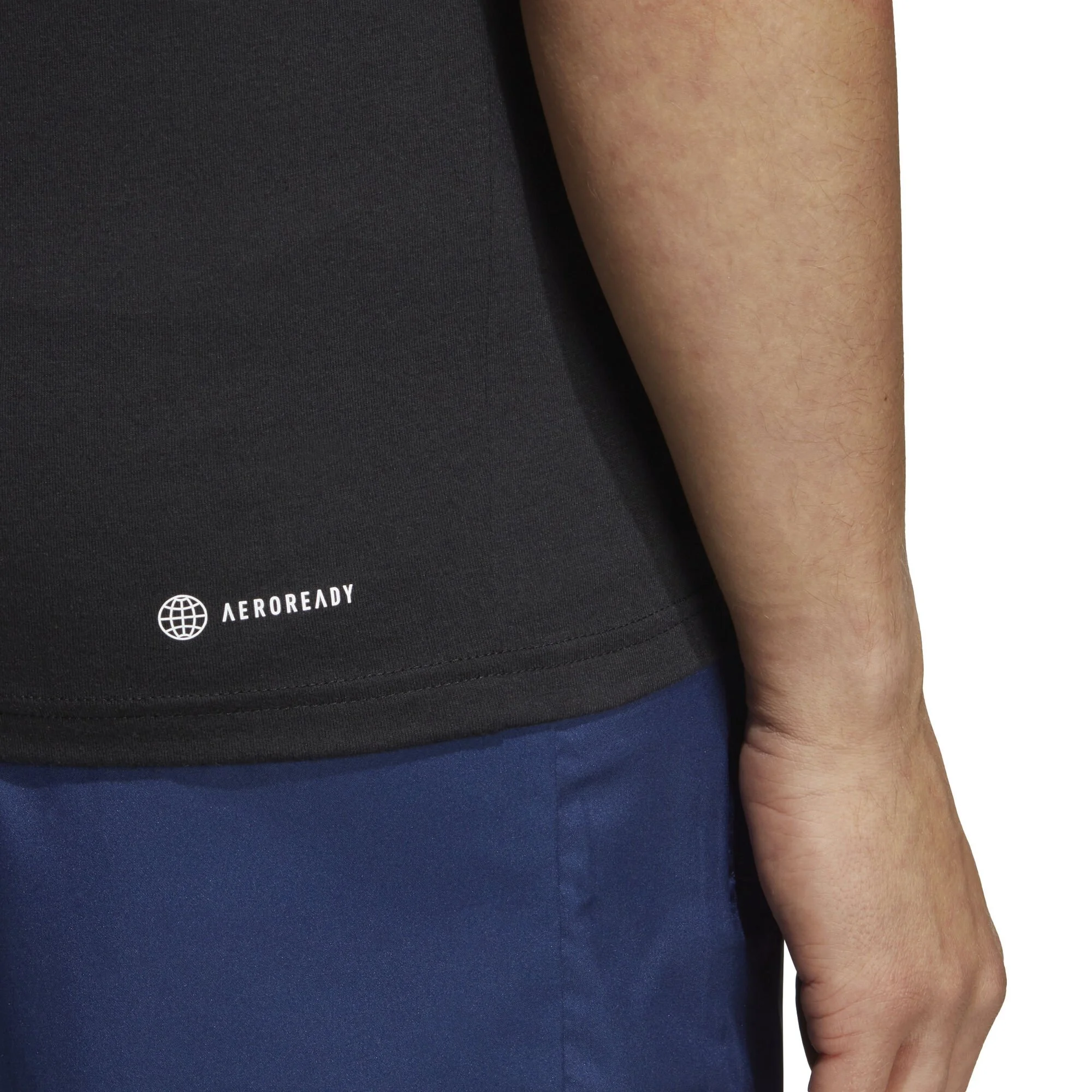 ADIDAS Training Essential Feel Ready Maglietta Uomini - Nero 6 ADIDAS Training Essential Feel Ready Maglietta Uomini - Nero - immagine 6