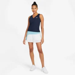 Nike Court Victory Canottiera Donna - Blu Scuro -Negozio di articoli sportivi da tennis 51813000 13