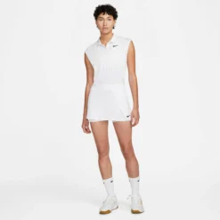 Nike Court Victory Dri-Fit Gonna Donna - Bianco -Negozio di articoli sportivi da tennis 55151000 15