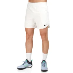 Nike Dri-Fit Advantage 7in Pantaloncini Uomini - Bianco -Negozio di articoli sportivi da tennis 55296000 0 5