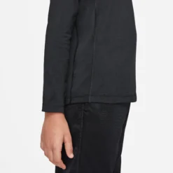 Nike Dri-Fit Pro Manica Lunga Ragazzi - Nero, Bianco -Negozio di articoli sportivi da tennis 55643000 11