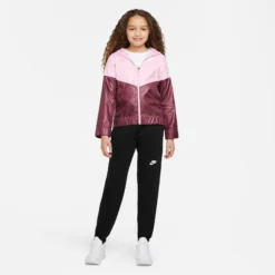 Nike Sportswear Windrunner Giacca Da Allenamento Ragazze - Rosso Scuro, Rosa -Negozio di articoli sportivi da tennis 55673000 15