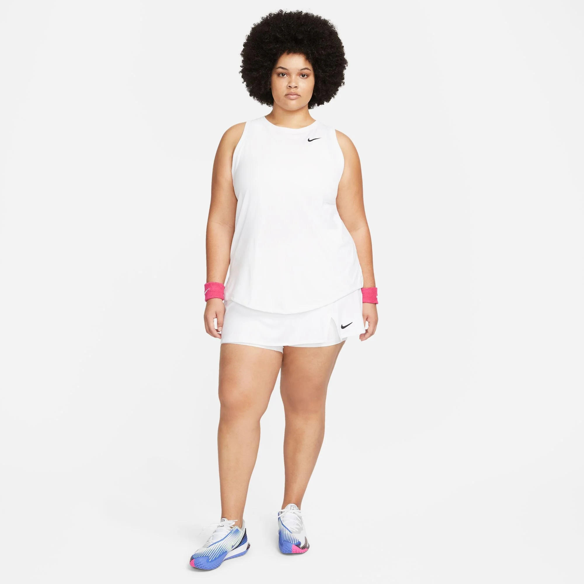 Nike Court Victory Dri-Fit Straight Plus Gonna Donna - Bianco 10 Nike Court Victory Dri-Fit Straight Plus Gonna Donna - Bianco - immagine 10