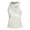 Nike Court Dri-Fit Slam NT PS Canottiera Donna - Crema, Bianco