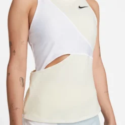 Nike Court Dri-Fit Slam NT PS Canottiera Donna - Crema, Bianco -Negozio di articoli sportivi da tennis 55830000 15