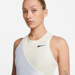 Nike Court Dri-Fit Slam NT PS Canottiera Donna - Crema, Bianco -Negozio di articoli sportivi da tennis 55830000 17