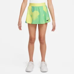 Nike Court Victory Dri-Fit Flouncy Printed Gonna Ragazze - Giallo -Negozio di articoli sportivi da tennis 56094000 14