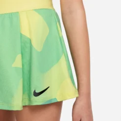 Nike Court Victory Dri-Fit Flouncy Printed Gonna Ragazze - Giallo -Negozio di articoli sportivi da tennis 56094000 15