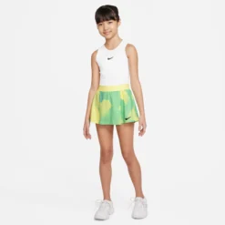 Nike Court Victory Dri-Fit Flouncy Printed Gonna Ragazze - Giallo -Negozio di articoli sportivi da tennis 56094000 19