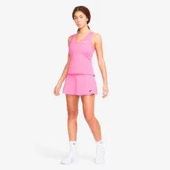 Nike Dri-Fit Court Flouncy Gonna Donna - Rosa -Negozio di articoli sportivi da tennis 56611000 19