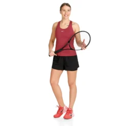Nike Dri-Fit Advantage Court Pantaloncini Donna - Nero -Negozio di articoli sportivi da tennis 56614000 0 3