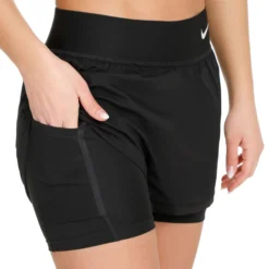 Nike Dri-Fit Advantage Court Pantaloncini Donna - Nero -Negozio di articoli sportivi da tennis 56614000 0 6