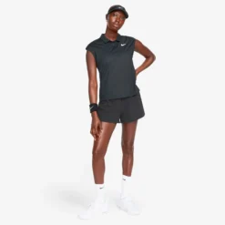 Nike Dri-Fit Advantage Court Pantaloncini Donna - Nero -Negozio di articoli sportivi da tennis 56614000 18