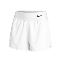 Nike Dri-Fit Advantage Court Pantaloncini Donna - Bianco