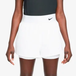 Nike Dri-Fit Advantage Court Pantaloncini Donna - Bianco -Negozio di articoli sportivi da tennis 56615000 13