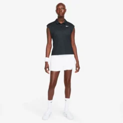 Nike Dri-Fit Advantage Court Pantaloncini Donna - Bianco -Negozio di articoli sportivi da tennis 56615000 16