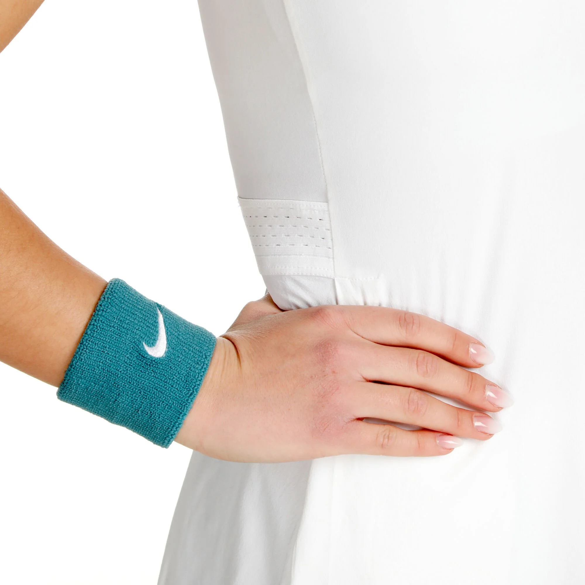 Nike Dri-Fit Club Abito Donna - Bianco 7 Nike Dri-Fit Club Abito Donna - Bianco - immagine 7