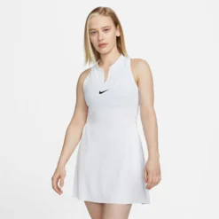 Nike Dri-Fit Club Abito Donna - Bianco 24 Nike Dri-Fit Club Abito Donna - Bianco -Negozio di articoli sportivi da tennis 56651000 13