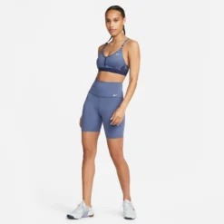 Nike Dri-Fit Indy V-Neck Reggiseni Sportivi Donna - Blu Scuro -Negozio di articoli sportivi da tennis 56664000 15