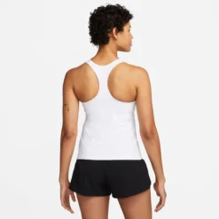 Nike Dri-Fit Swoosh Bra Canottiera Donna - Bianco -Negozio di articoli sportivi da tennis 56698000 14