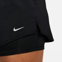 Nike Dri-Fit One MR 3in 2in1 Pantaloncino Attillato Donna - Nero 17 Nike Dri-Fit One MR 3in 2in1 Pantaloncino Attillato Donna - Nero -Negozio di articoli sportivi da tennis 56716000 16