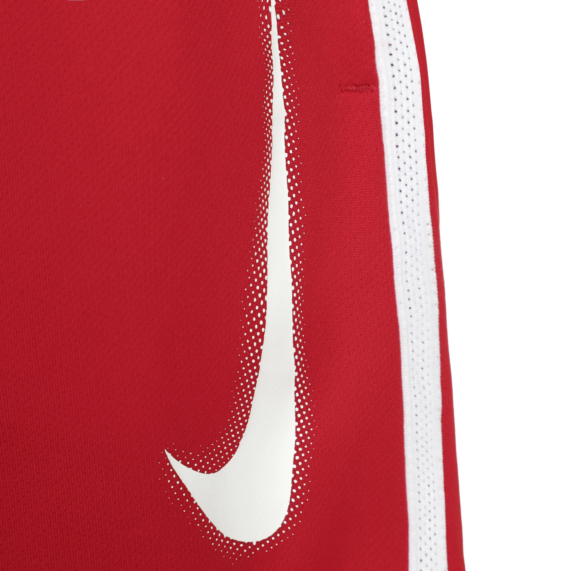 Nike Dri-Fit Graphic Pantaloncini Ragazzi - Rosso, Bianco 3 Nike Dri-Fit Graphic Pantaloncini Ragazzi - Rosso, Bianco - immagine 3